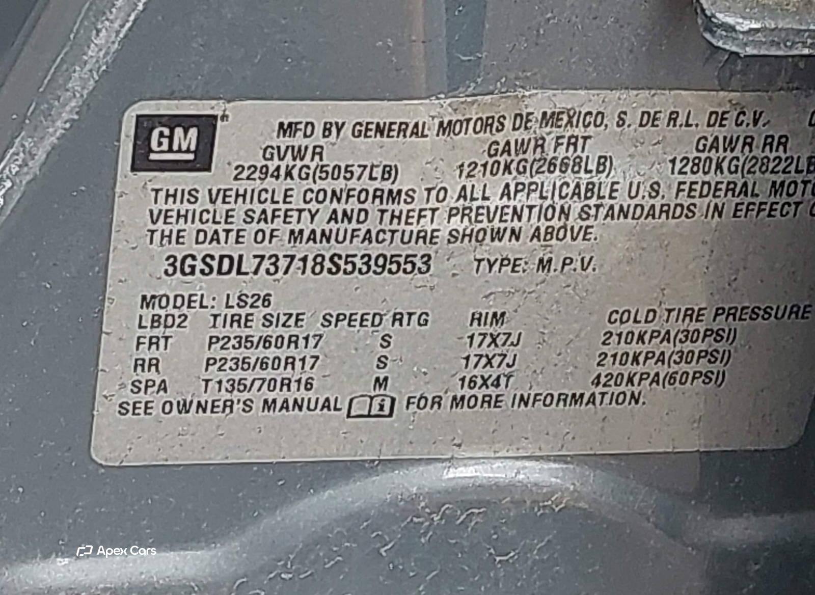 Saturn VUE 2008