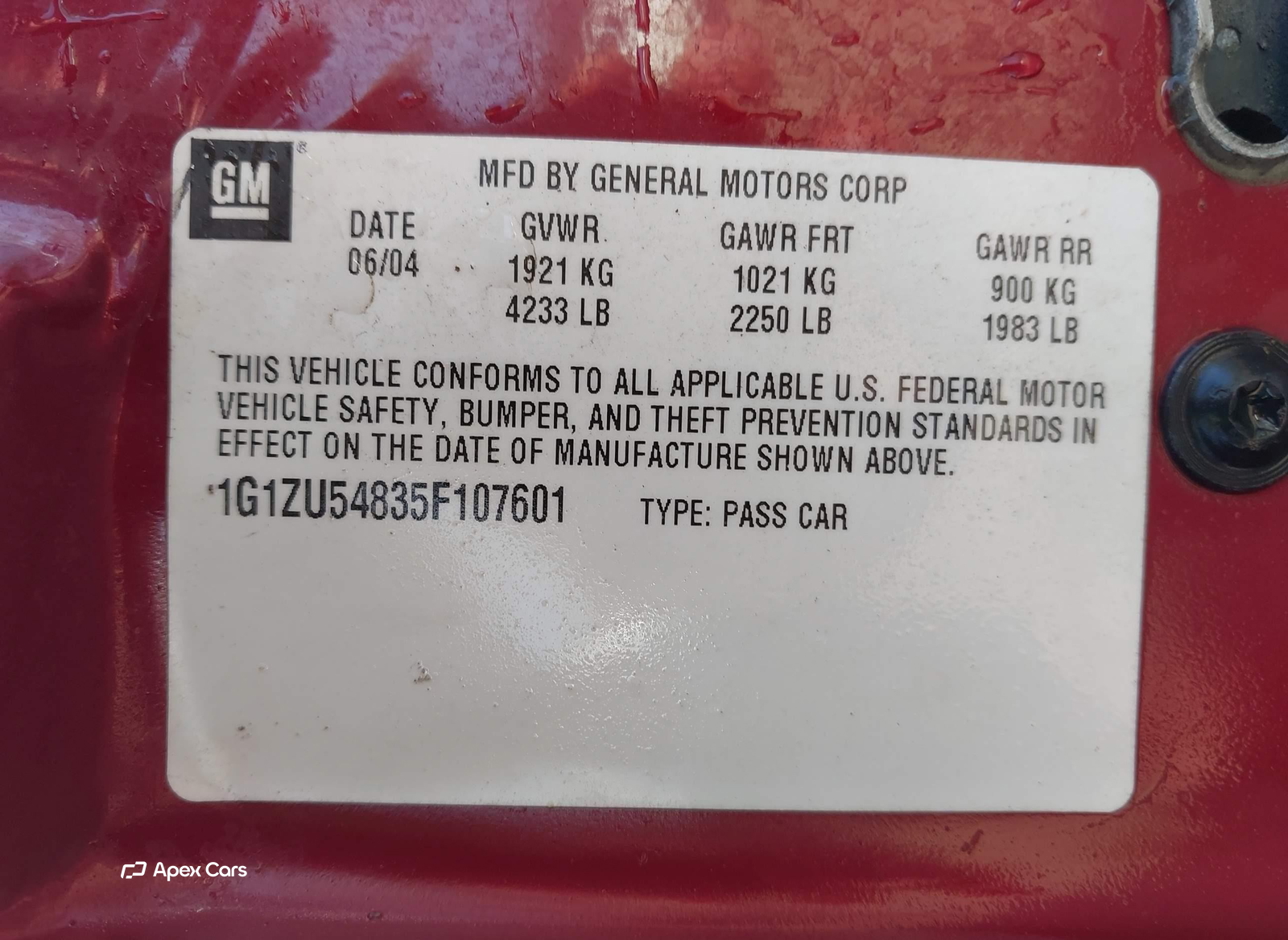 Chevrolet Malibu 2005