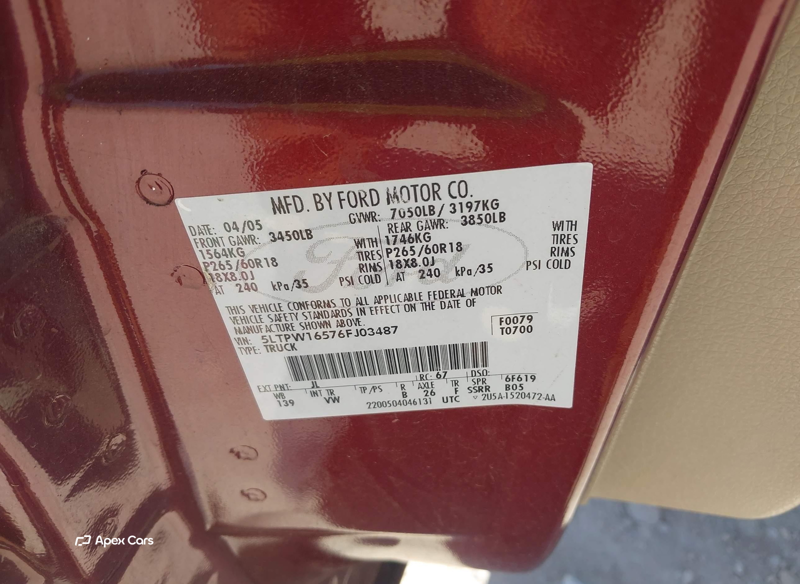 Lincoln Mark LT 2006
