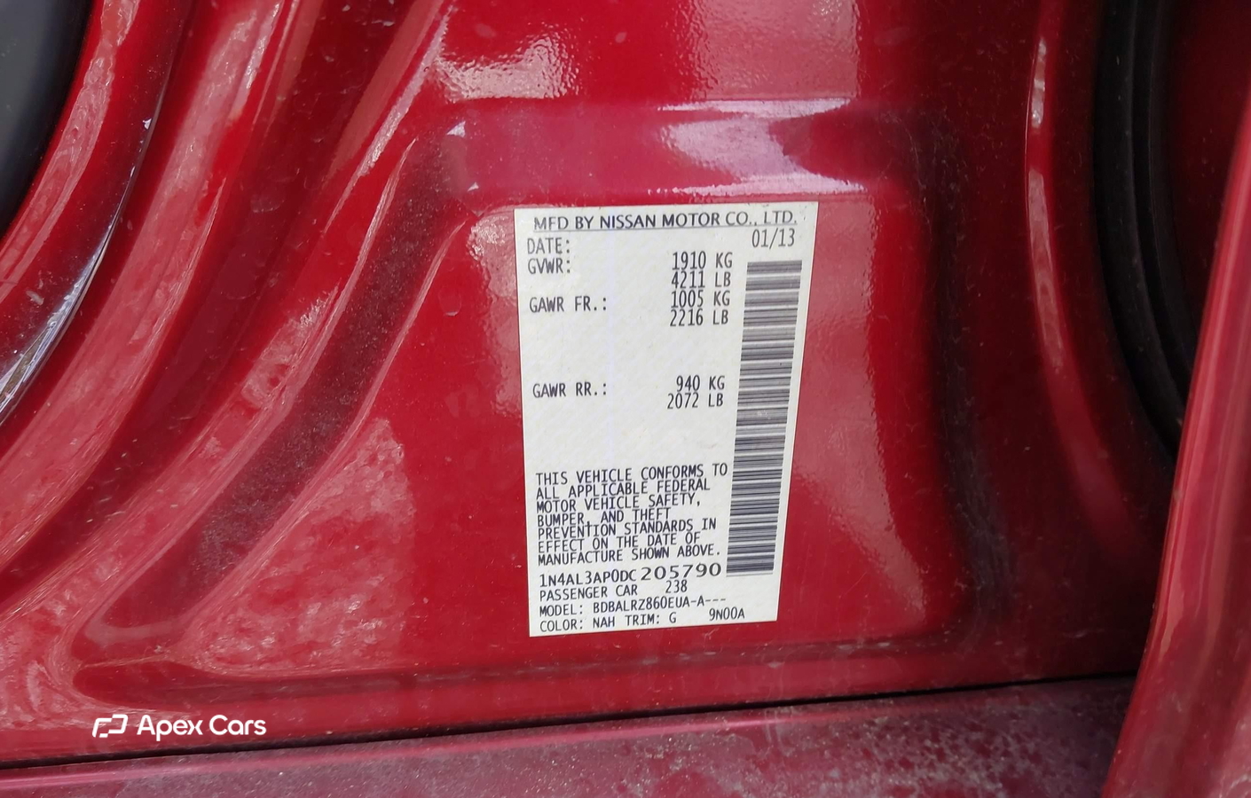 Nissan Altima 2013