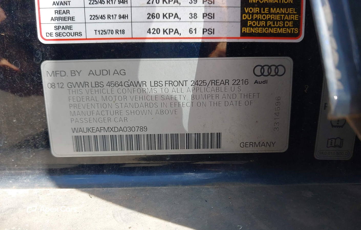 Audi A3 2013