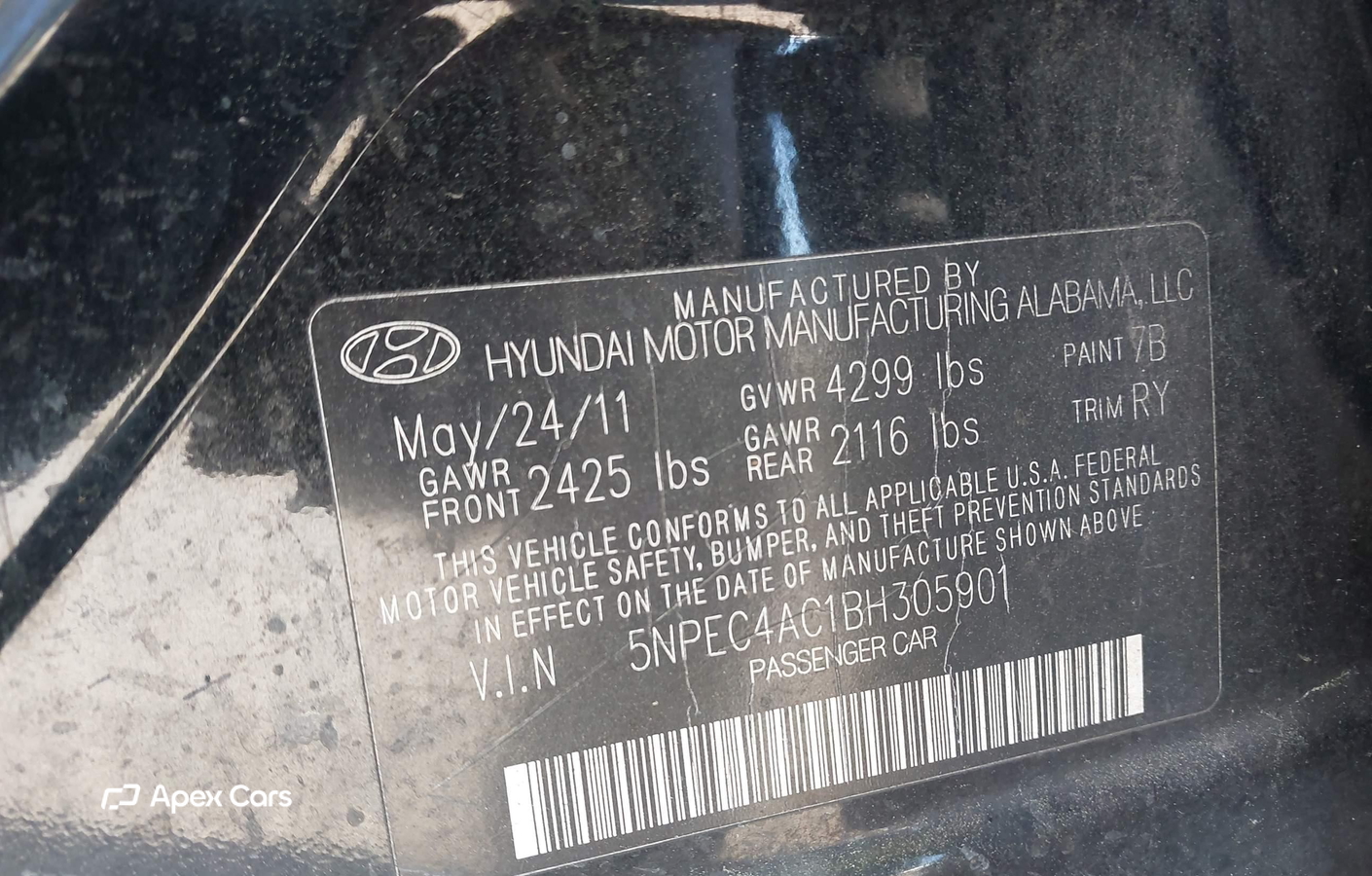 Hyundai Sonata 2011