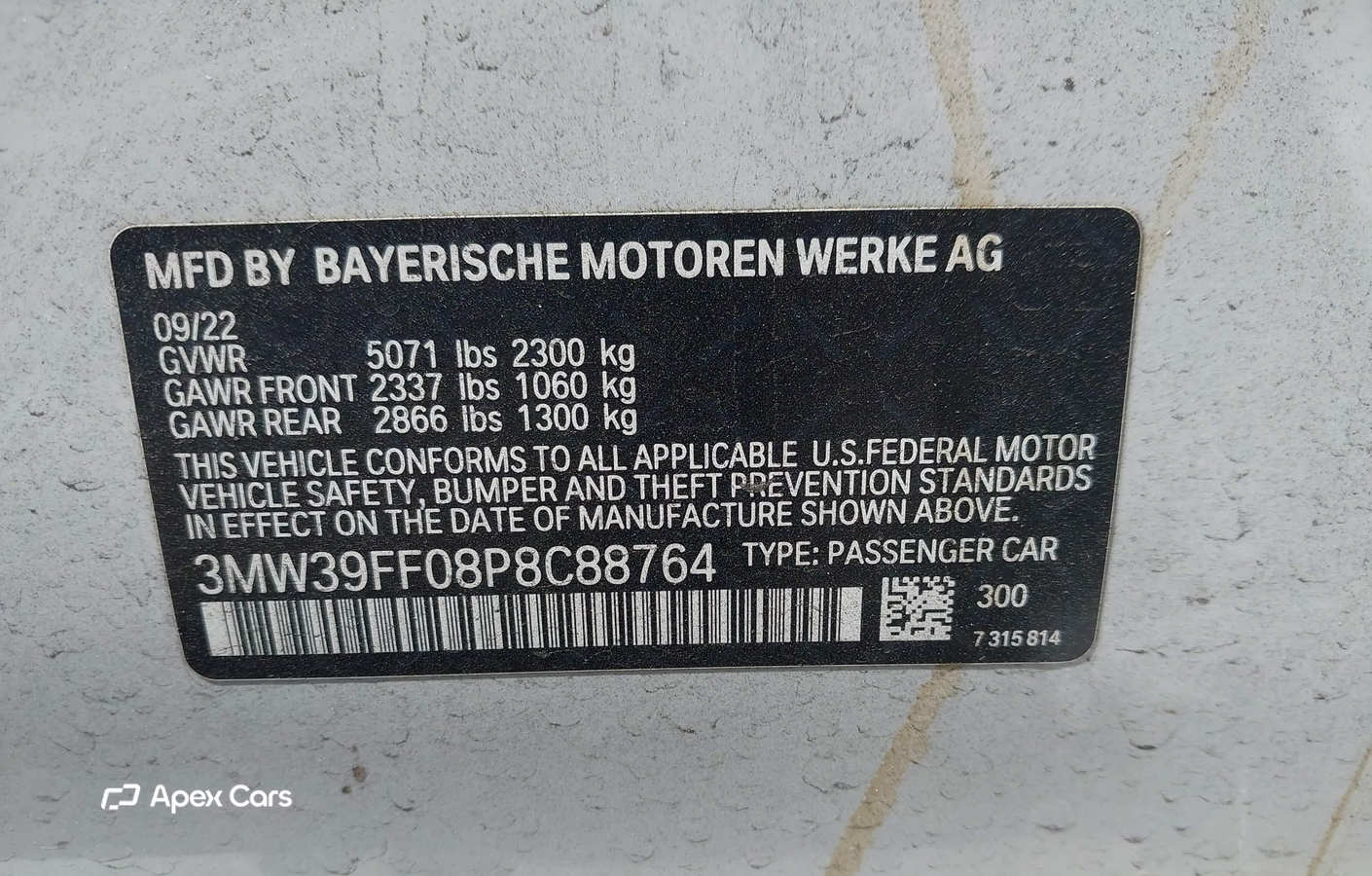 BMW Series 3 2023