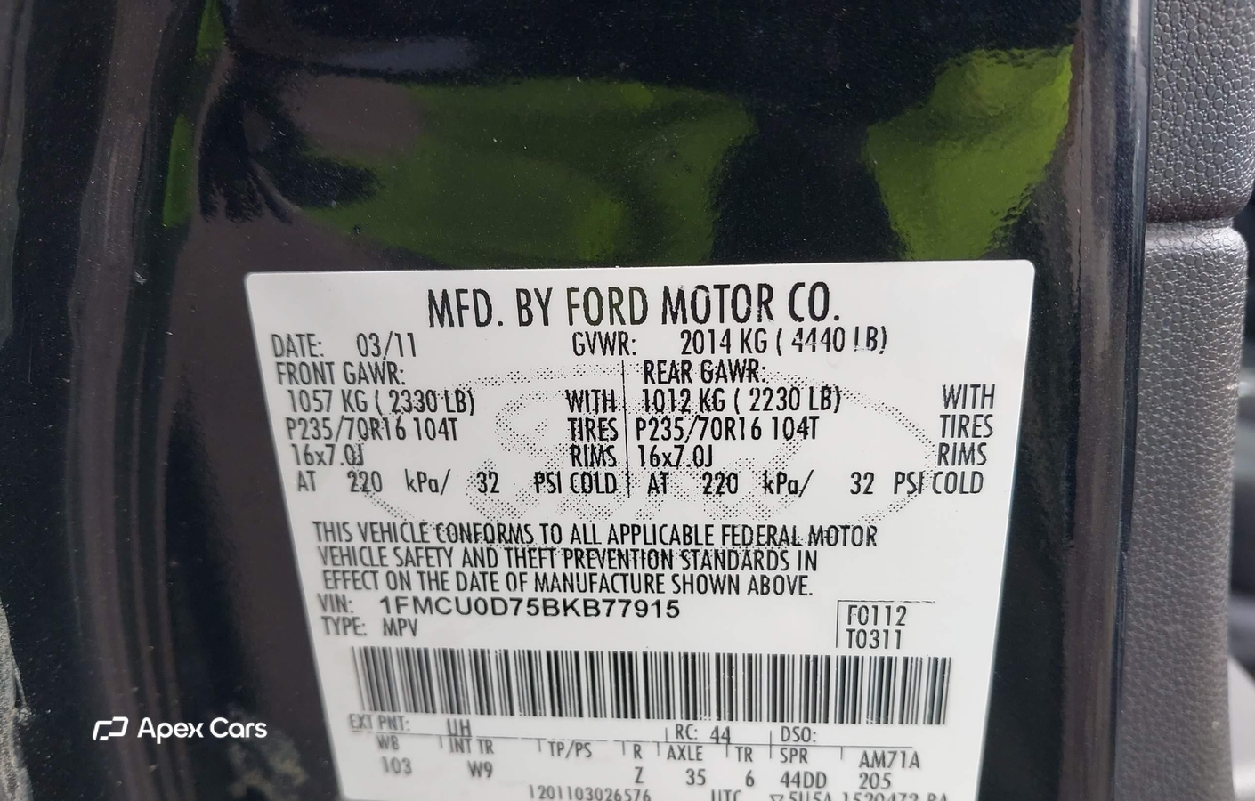 Ford Escape 2011