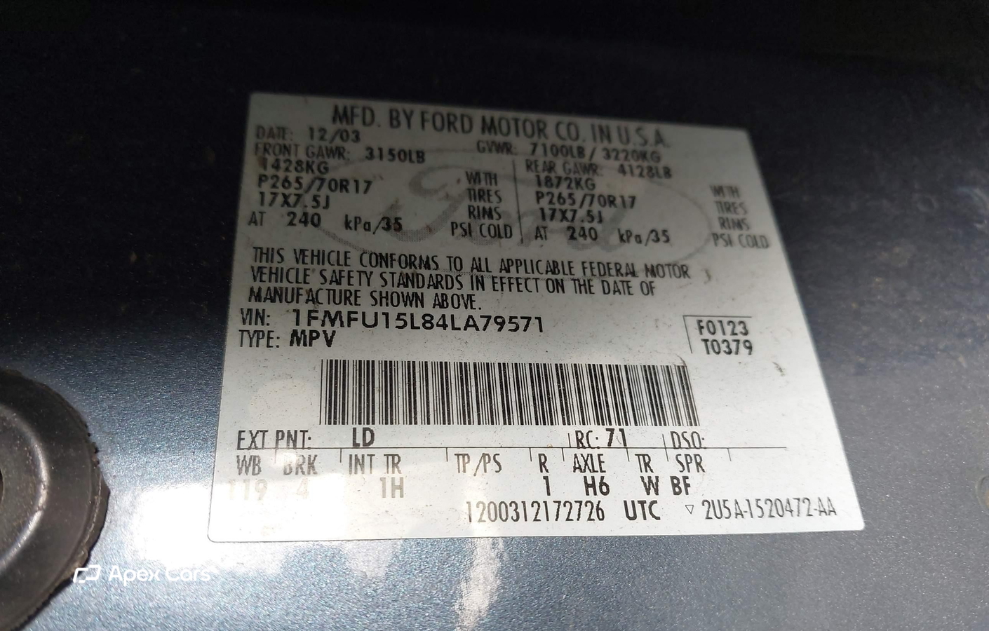 Ford Expedition 2004