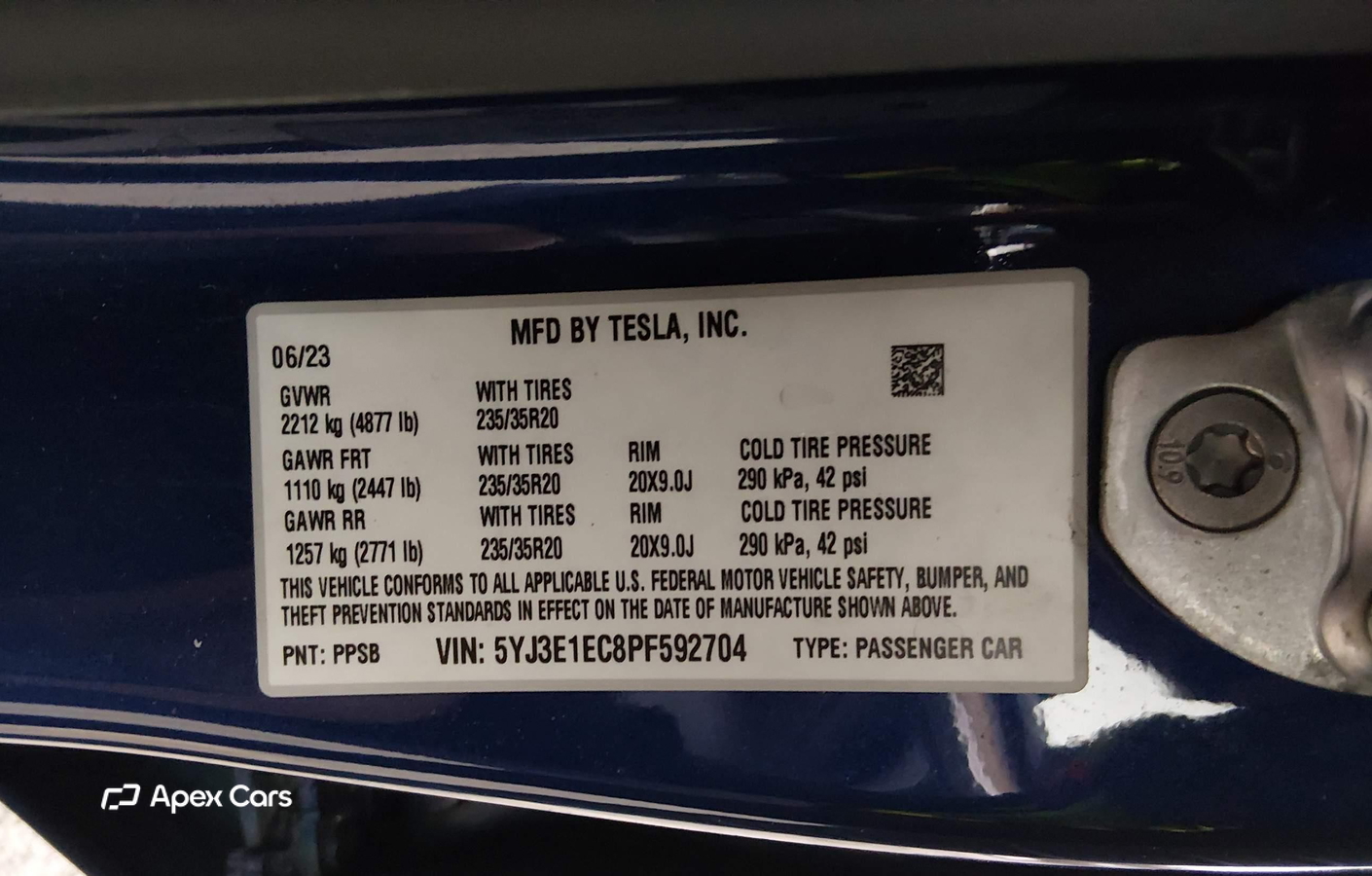 Tesla Model 3 2023