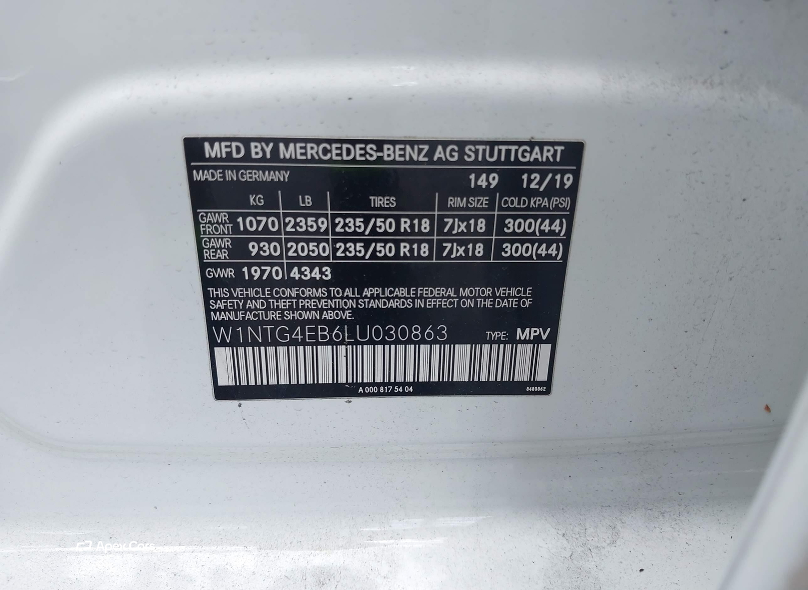 Mercedes-Benz GLA-klasse 2020