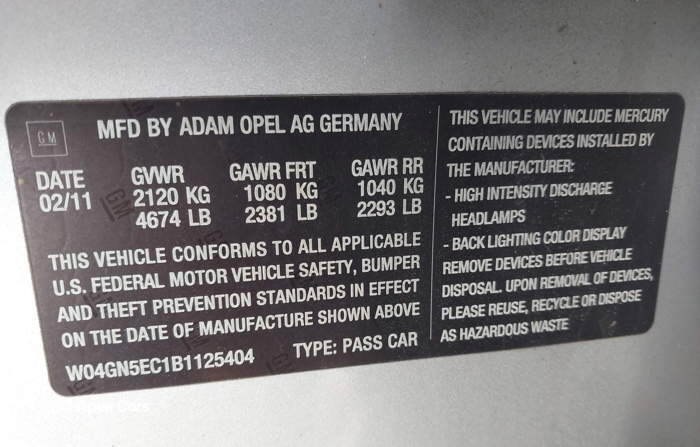 Buick Regal 2011