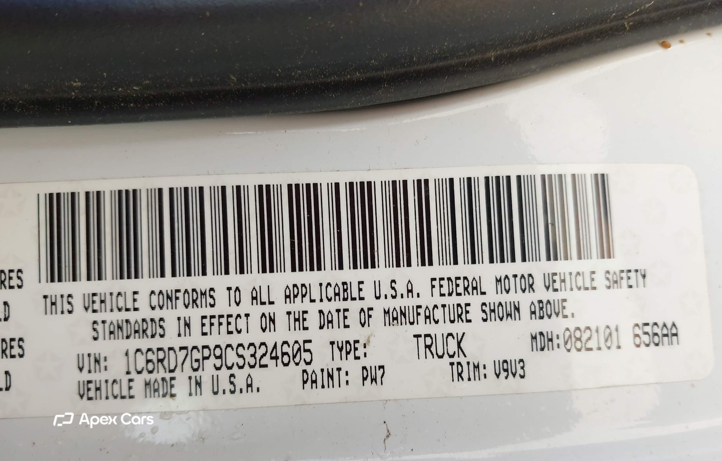 RAM 1500 2012
