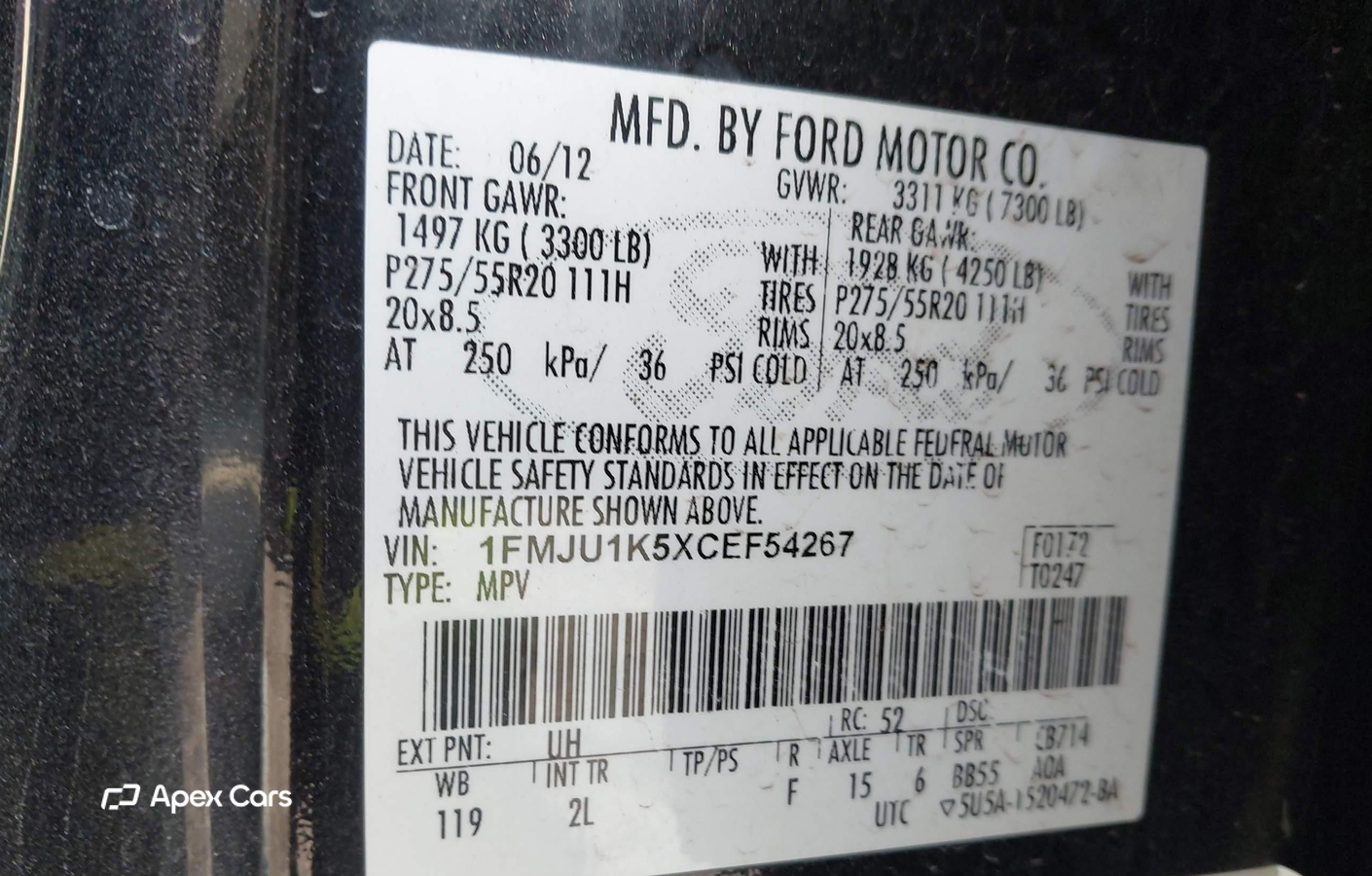 Ford Expedition 2012