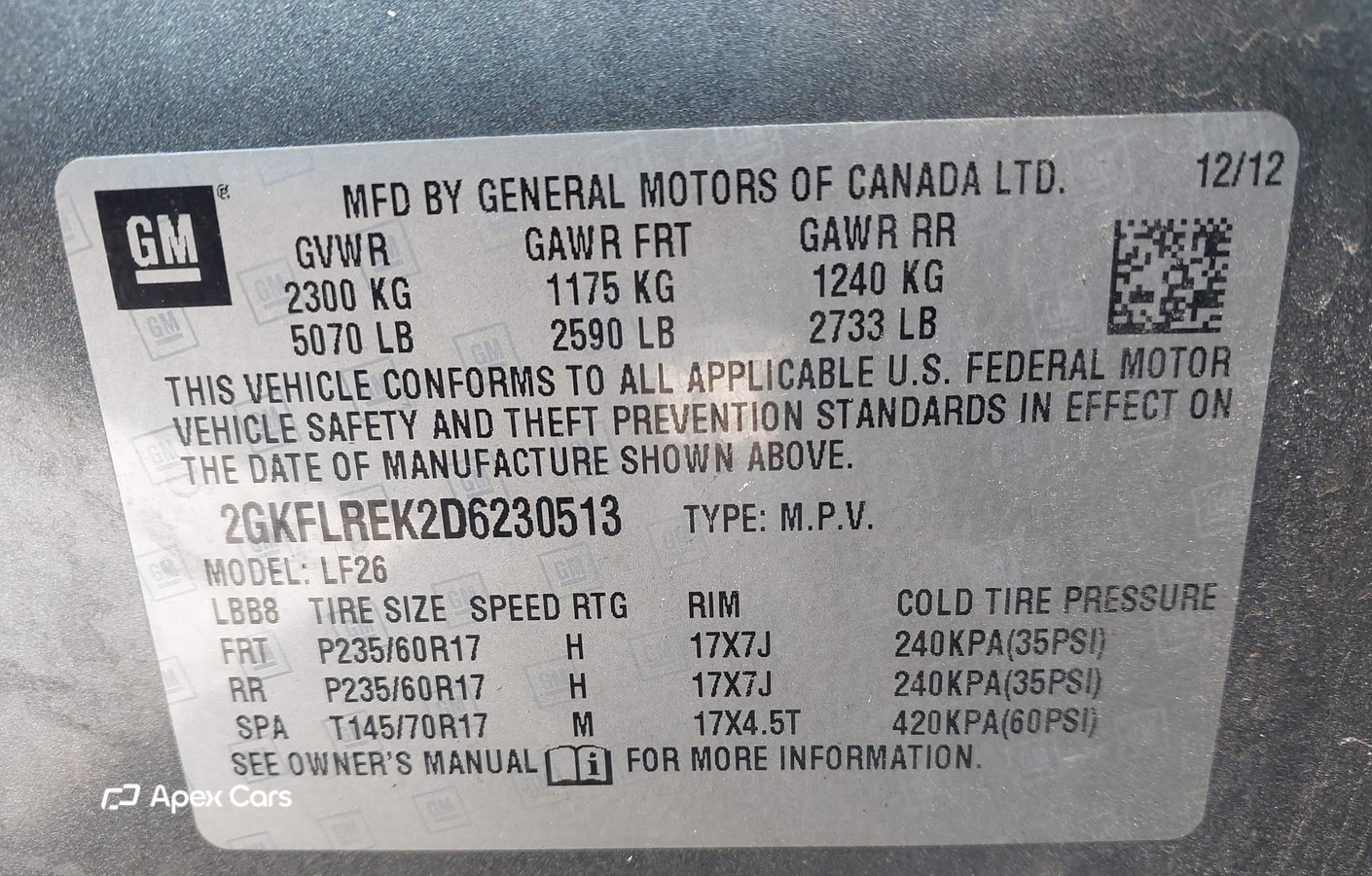 GMC Terrain 2013