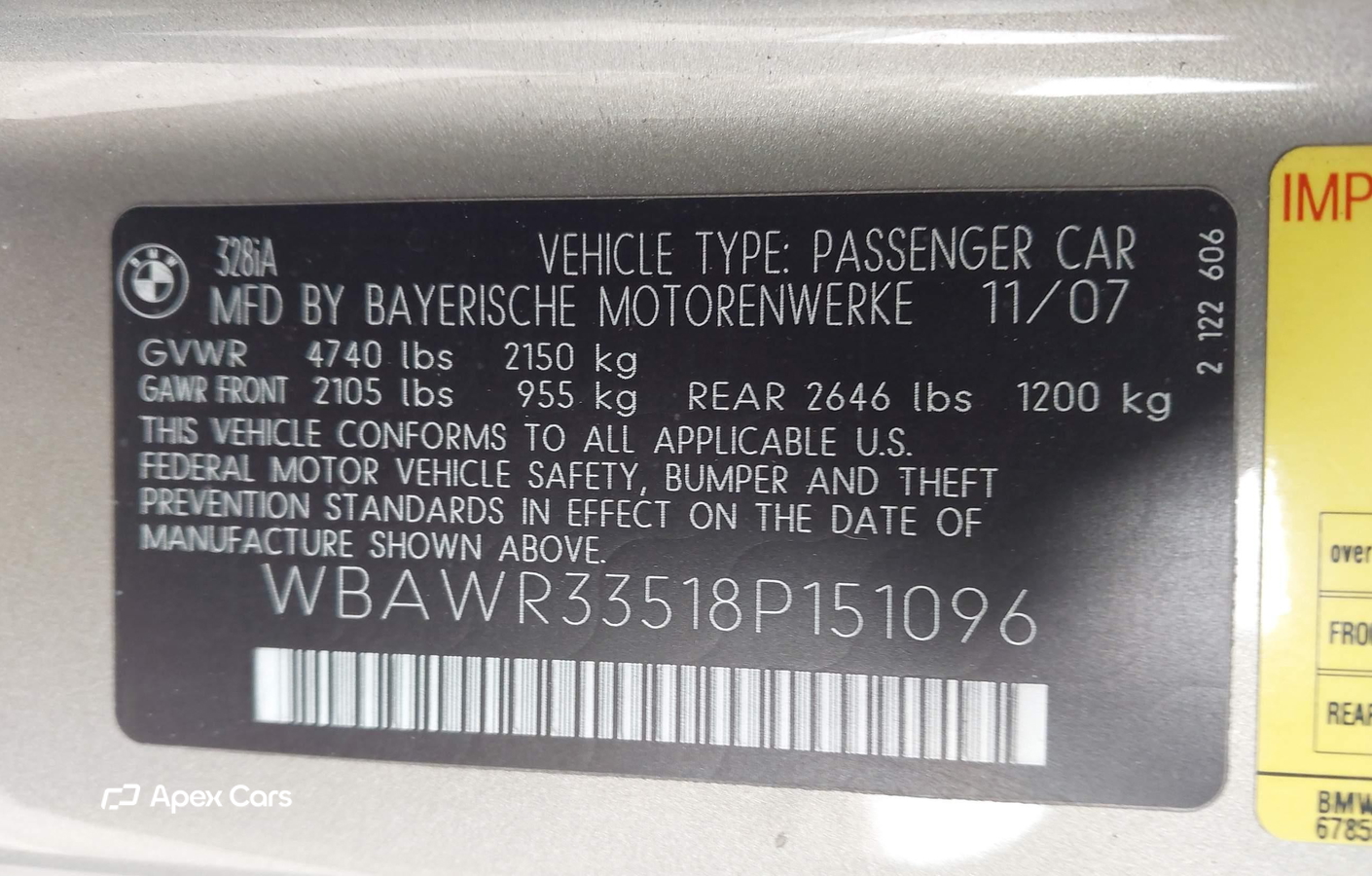 BMW Series 3 2008