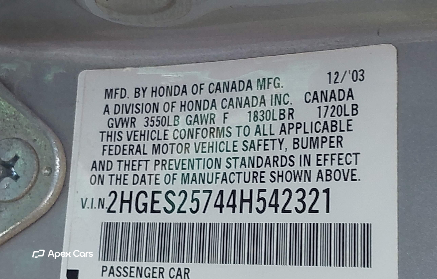 Honda Civic 2004