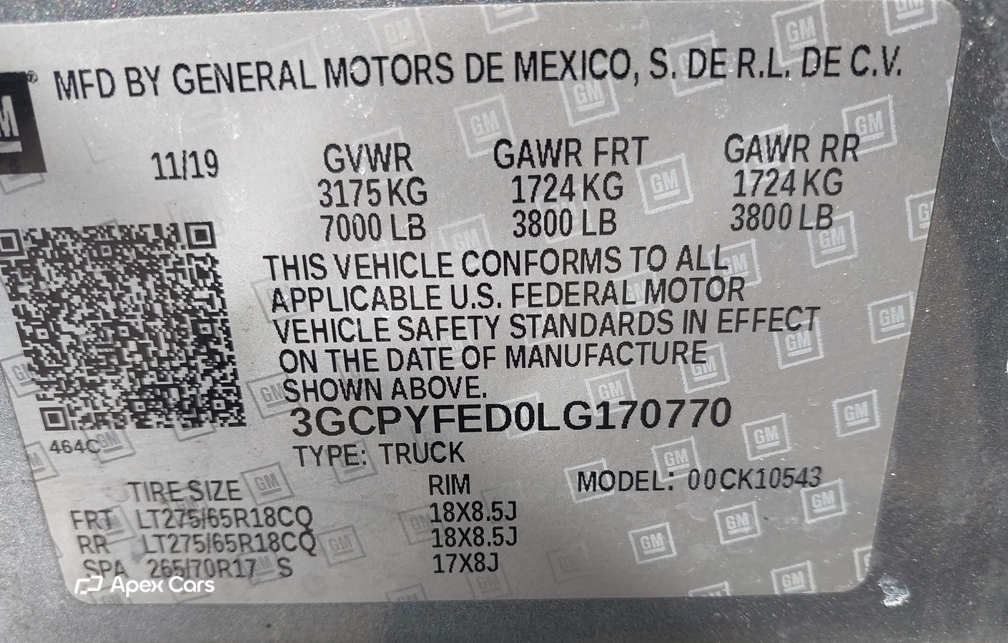 Chevrolet Silverado 2020