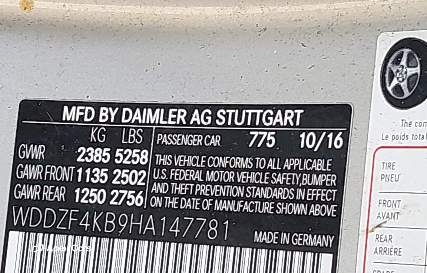 Mercedes-Benz E-klasse 2017