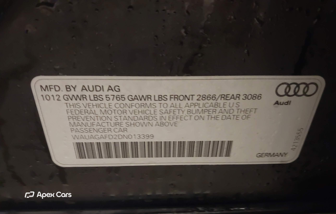 Audi A8 2013