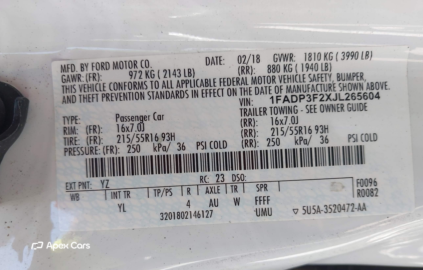 Ford Focus 2018
