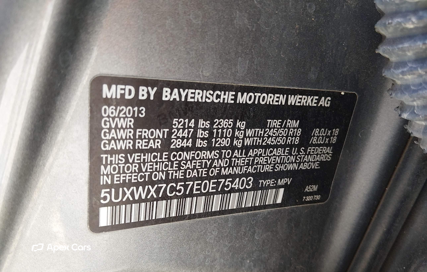 BMW X3 2014