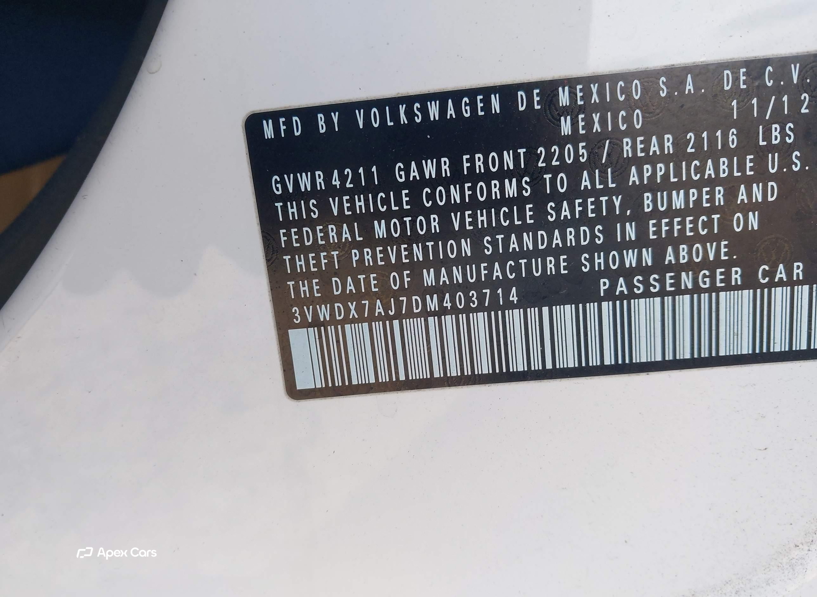 Volkswagen Jetta 2013