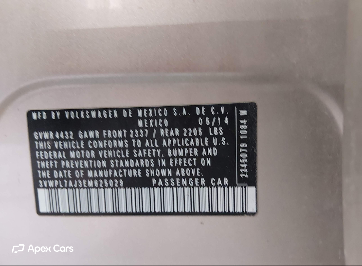 Volkswagen Jetta 2014