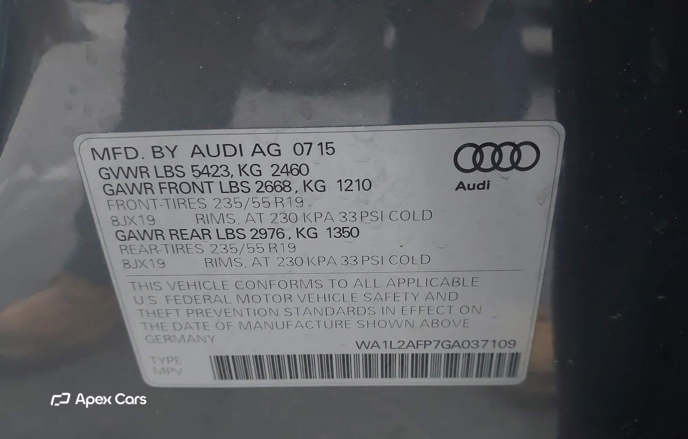Audi Q5 2016