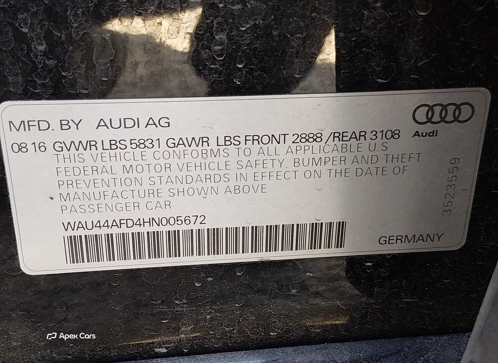 Audi A8 2017