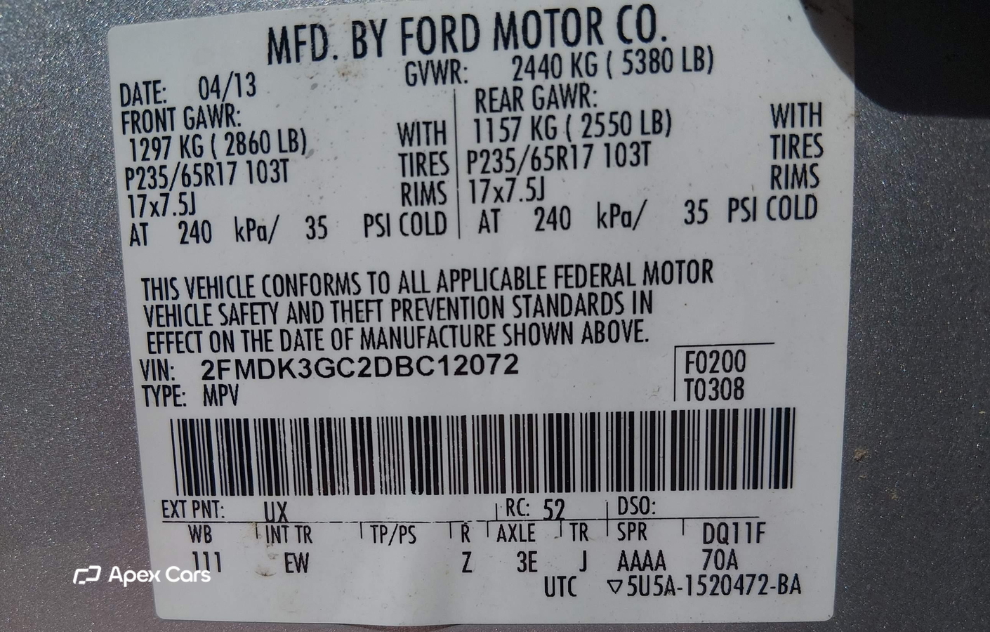 Ford Edge 2013
