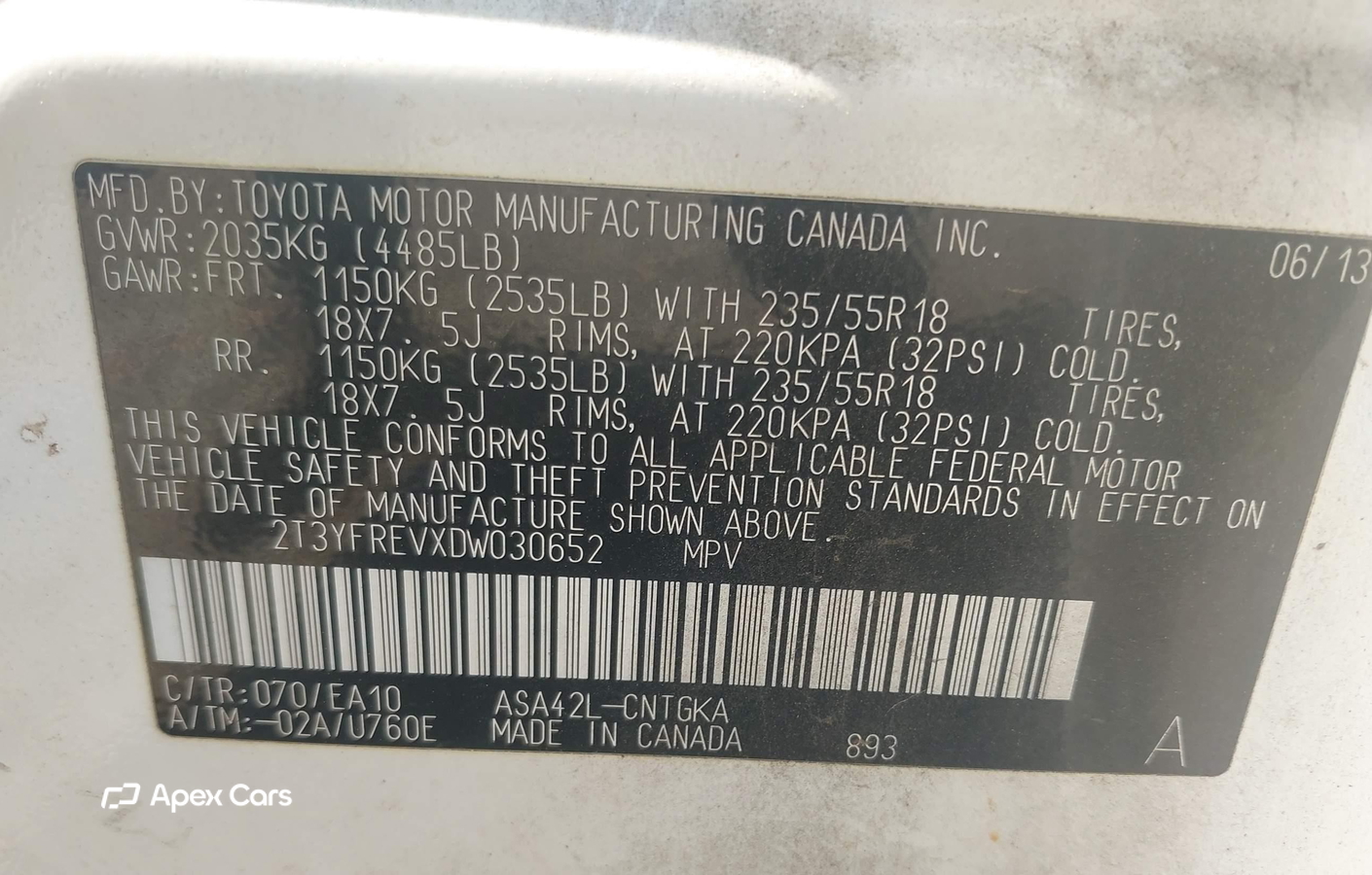 Toyota RAV 4 2013