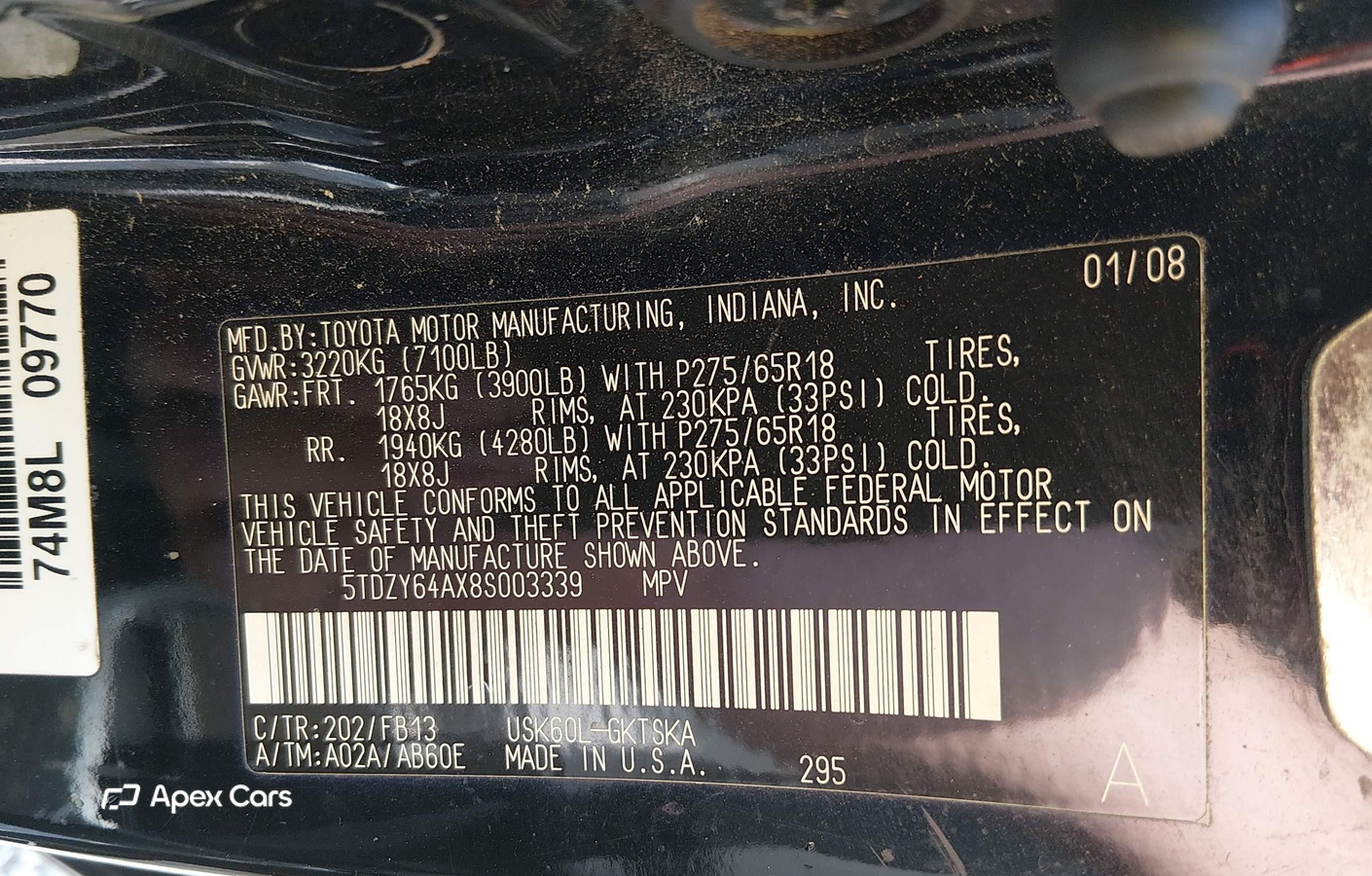 Toyota Sequoia 2008