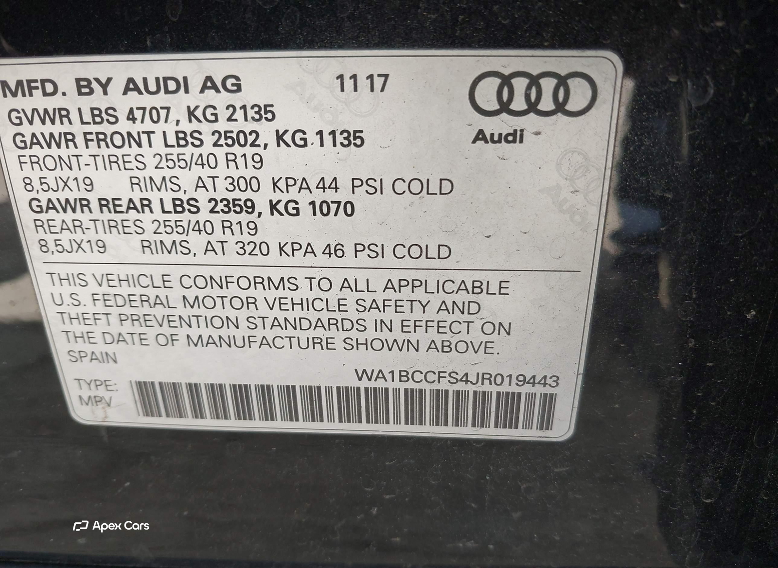 Audi Q3 2018