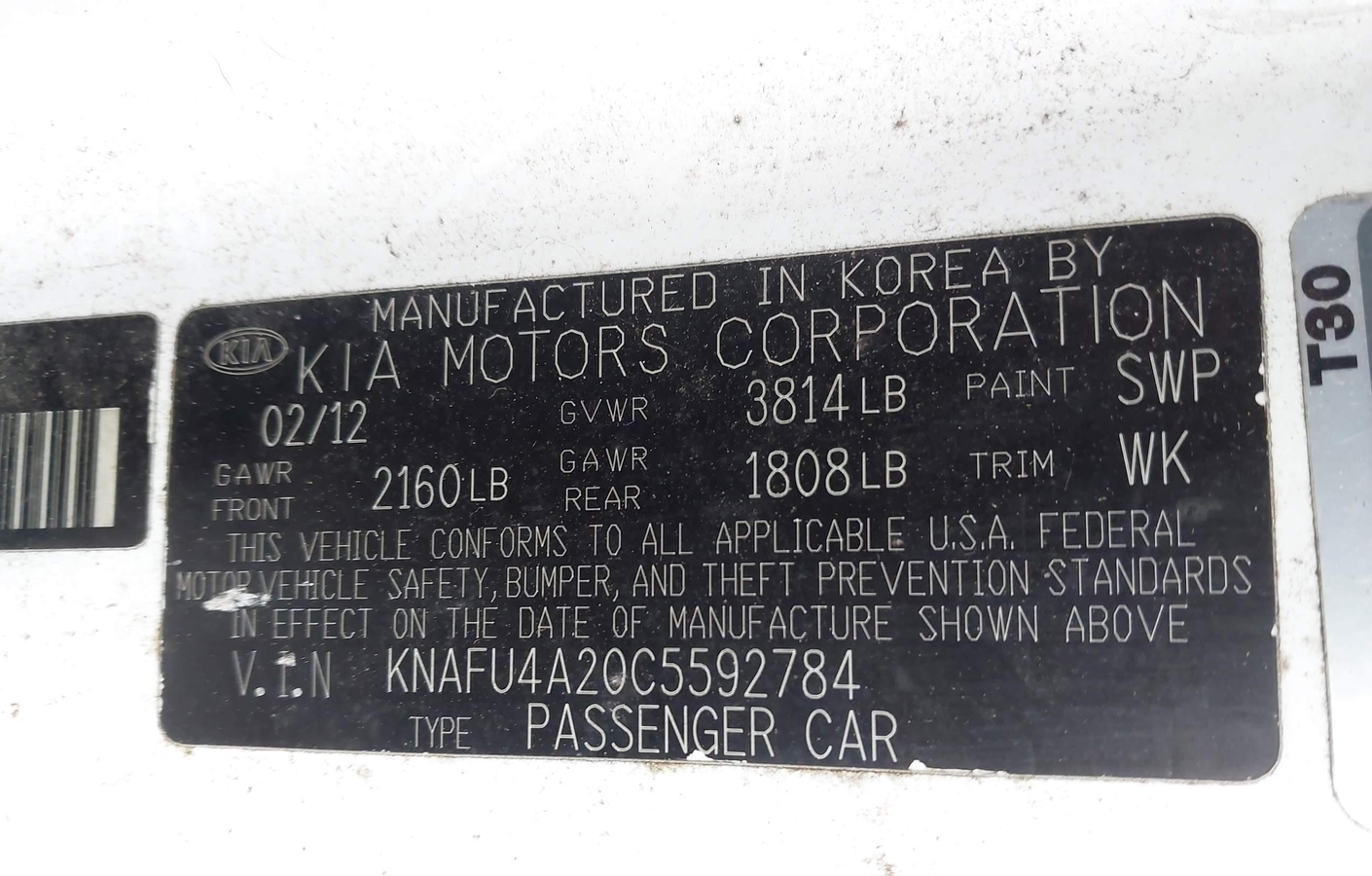 Kia Forte 2012