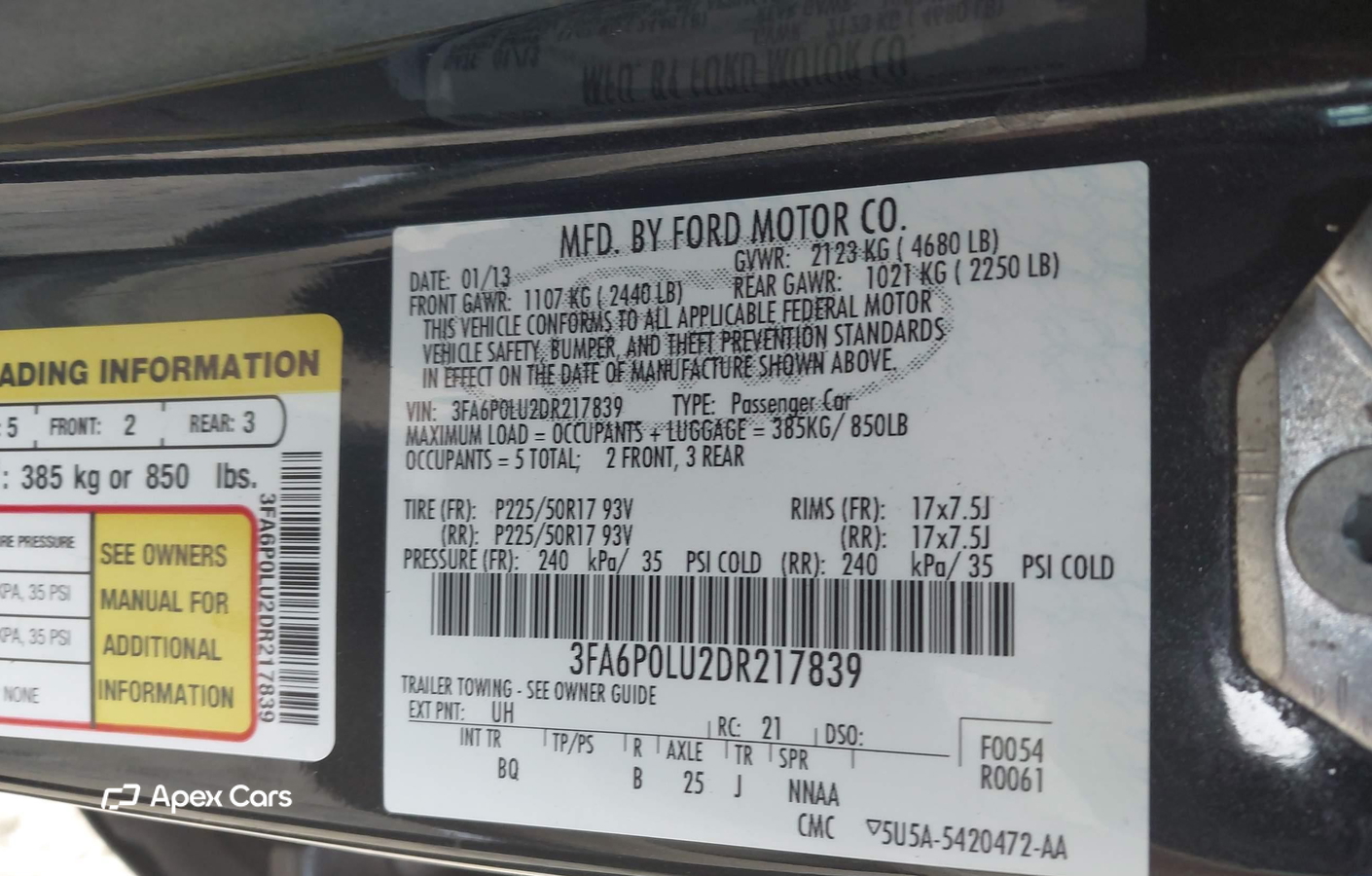 Ford Fusion 2013