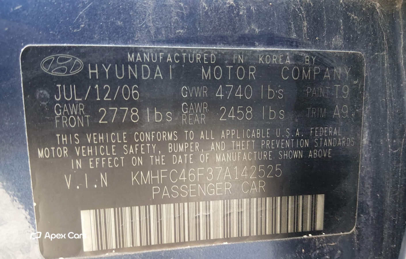 Hyundai Azera 2007