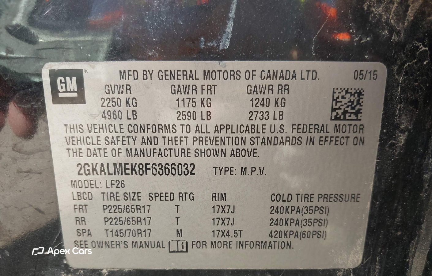 GMC Terrain 2015