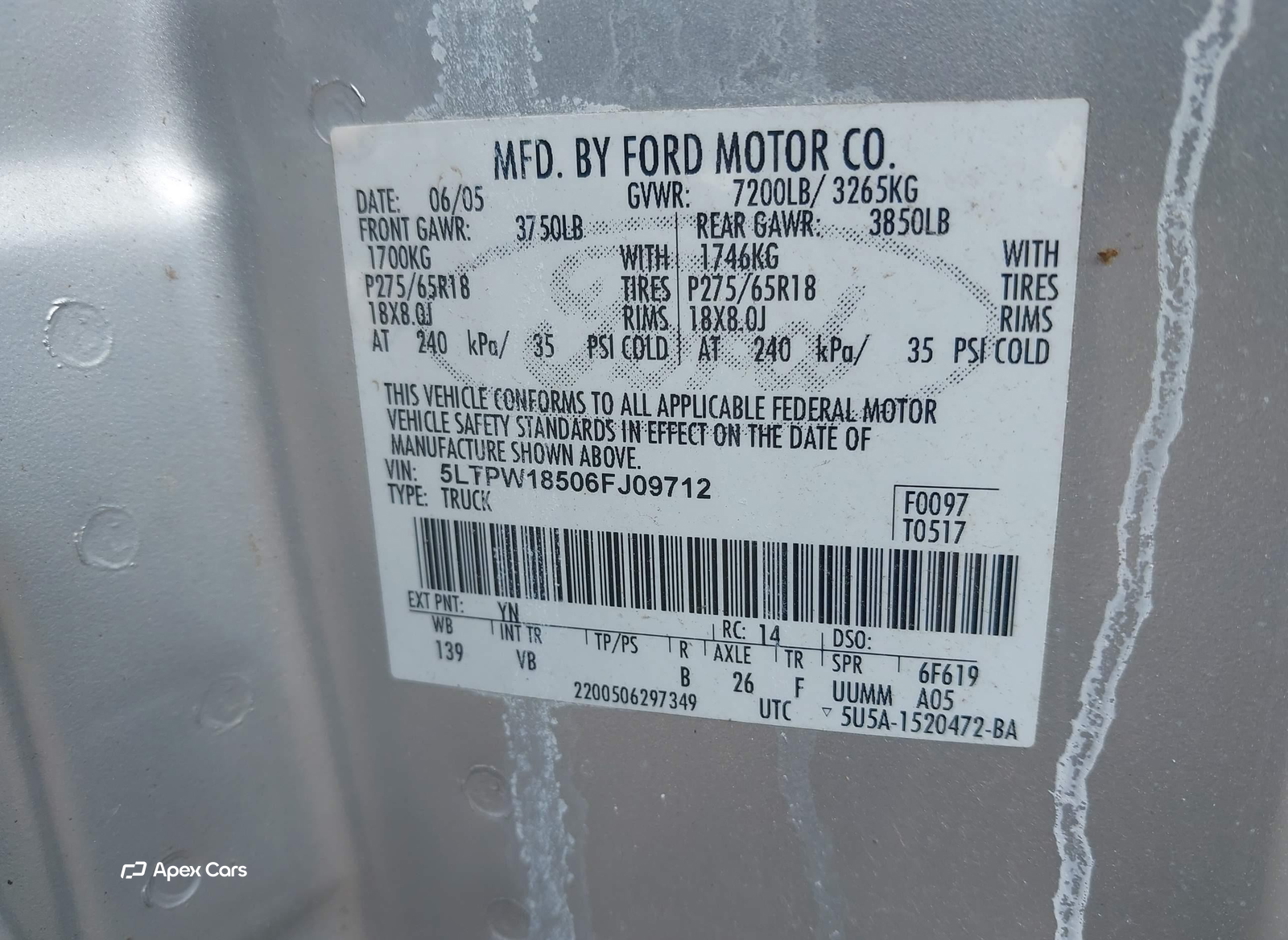 Lincoln Mark LT 2006