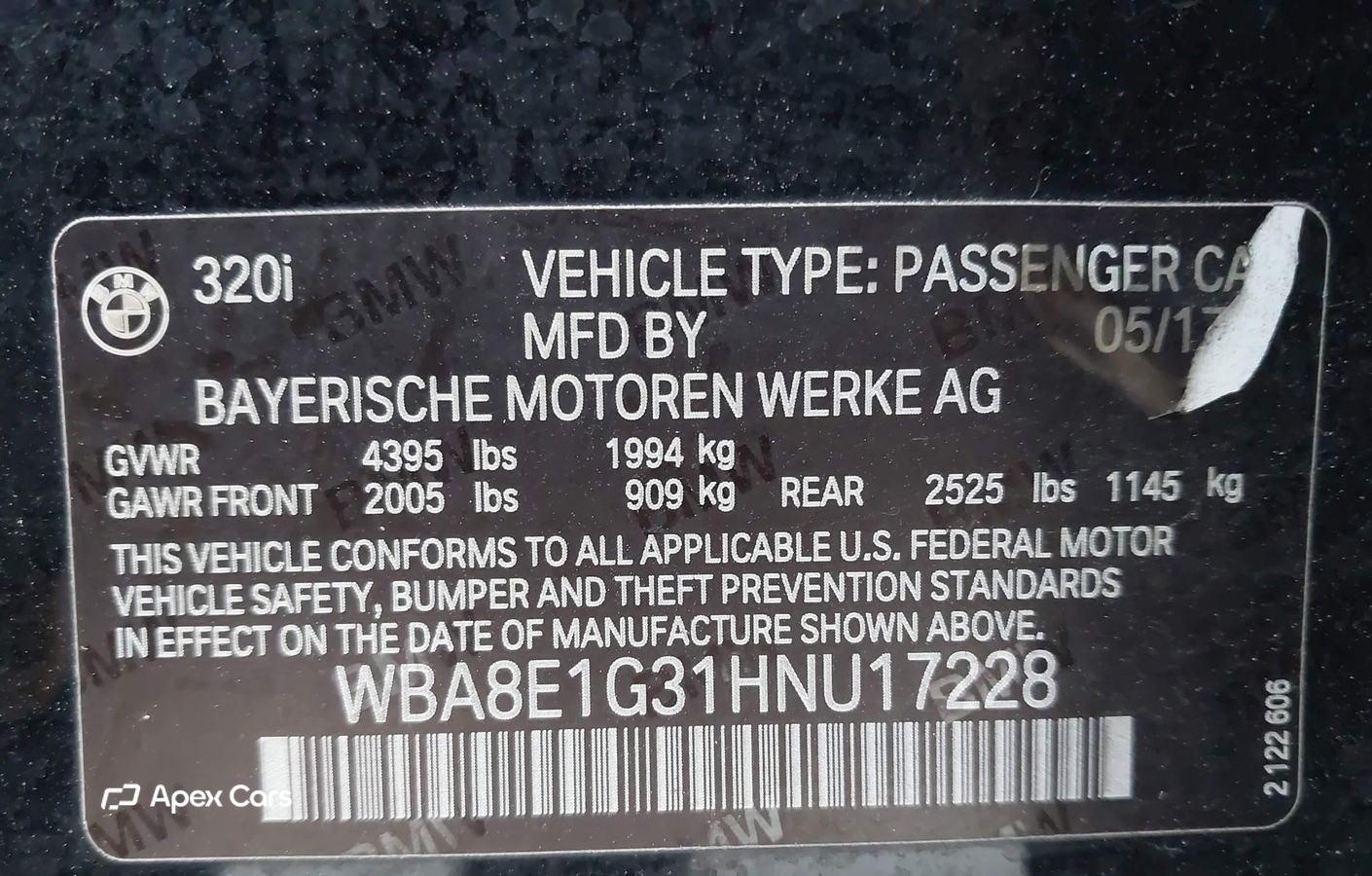 BMW Series 3 2017