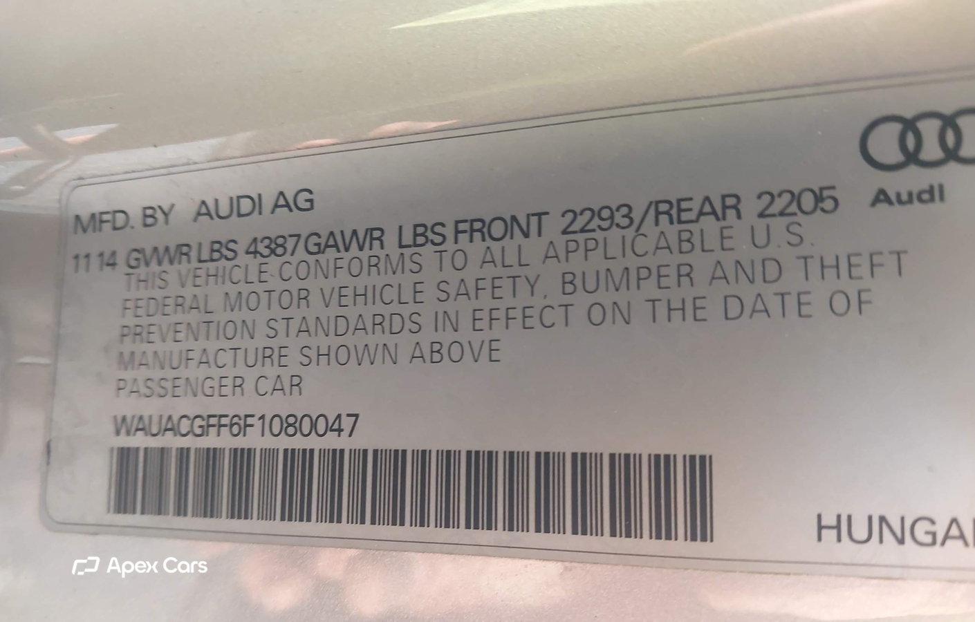 Audi A3 2015