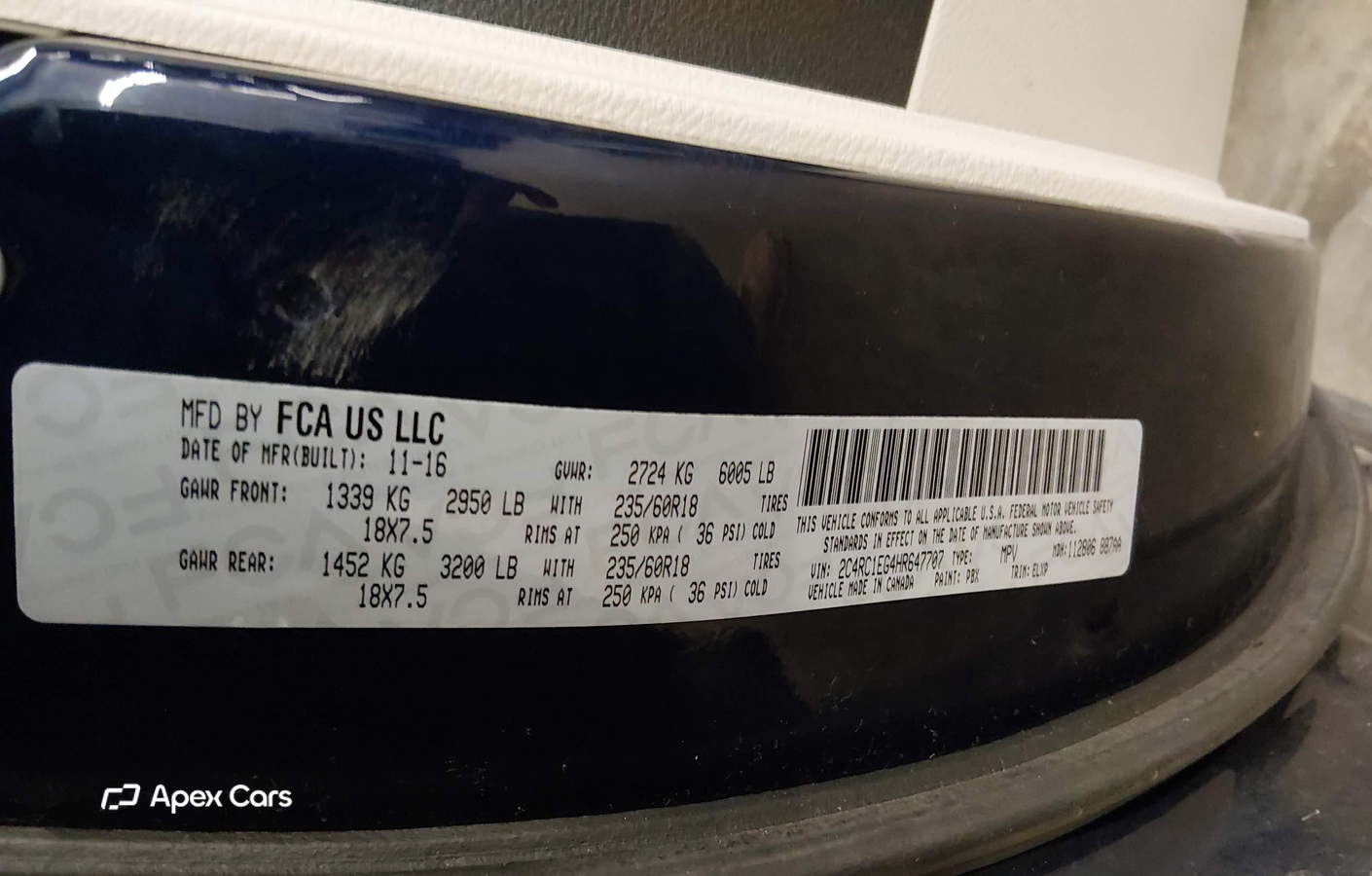 Chrysler Pacifica 2017