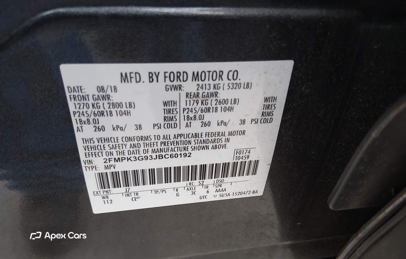 Ford Edge 2018
