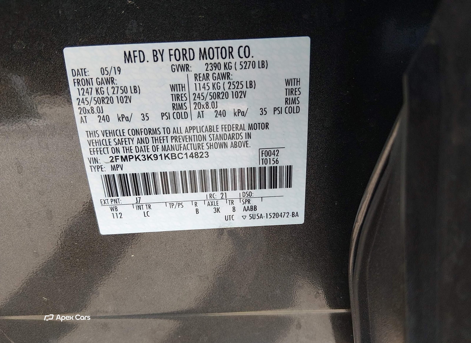 Ford Edge 2019