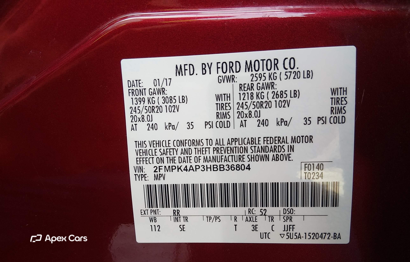 Ford Edge 2017