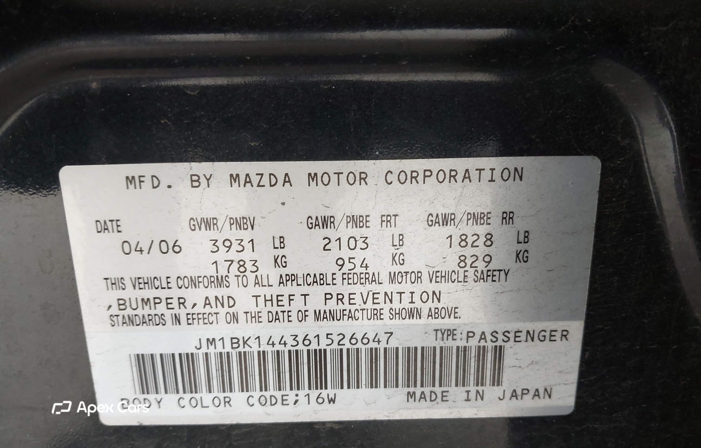 Mazda 3 2006