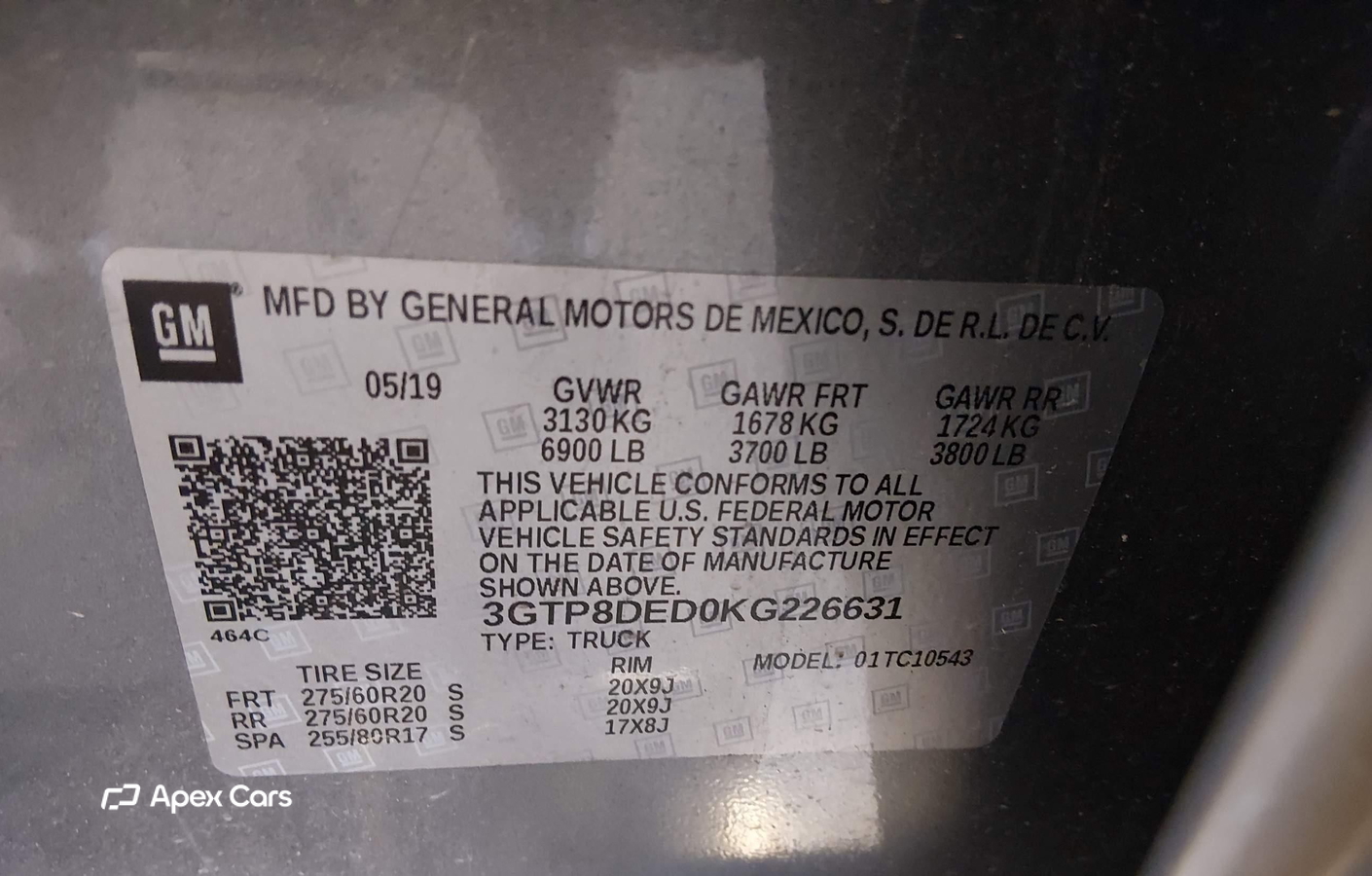 GMC Sierra 2019