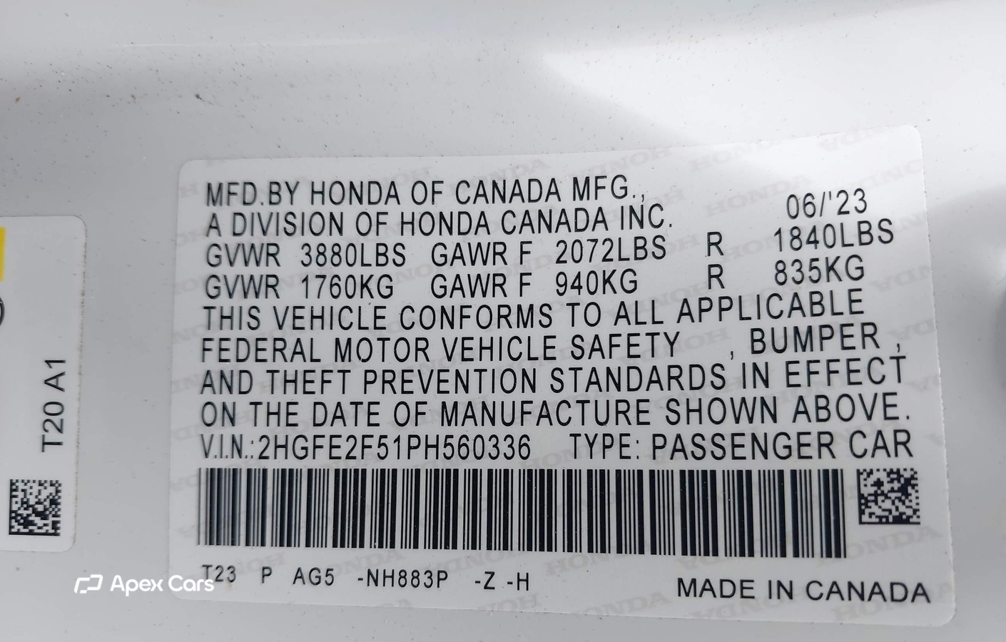 Honda Civic 2023