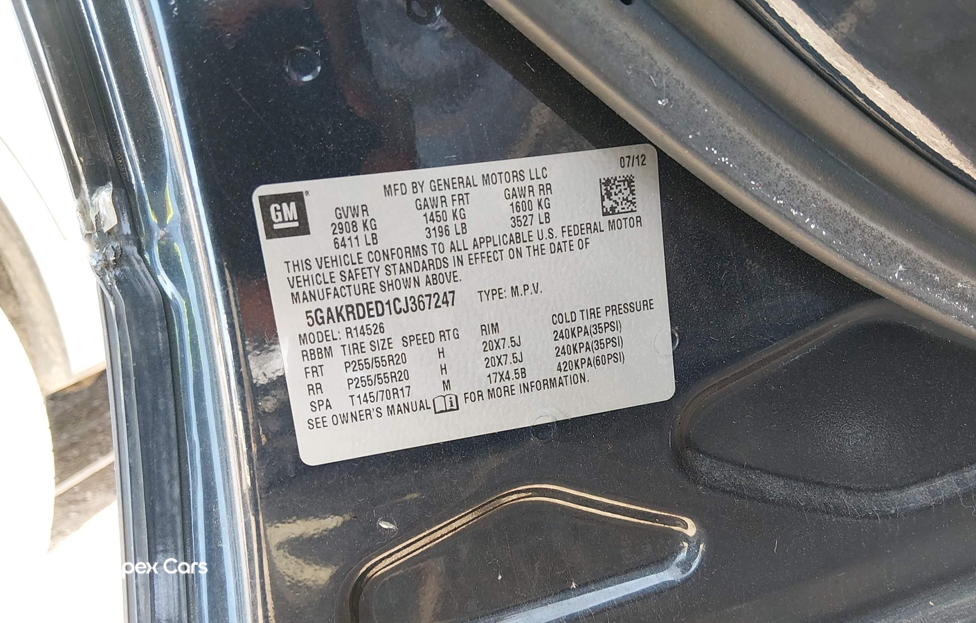 Buick Enclave 2012