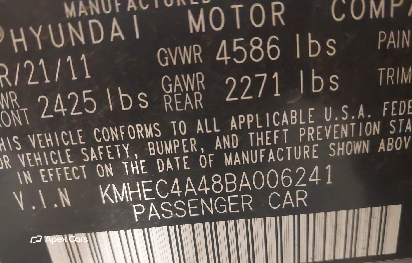Hyundai Sonata 2011