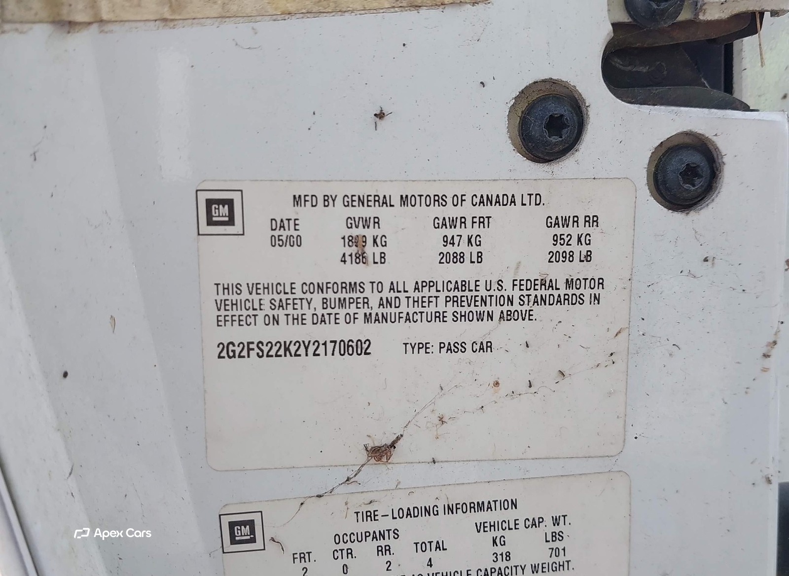 Pontiac Firebird 2000