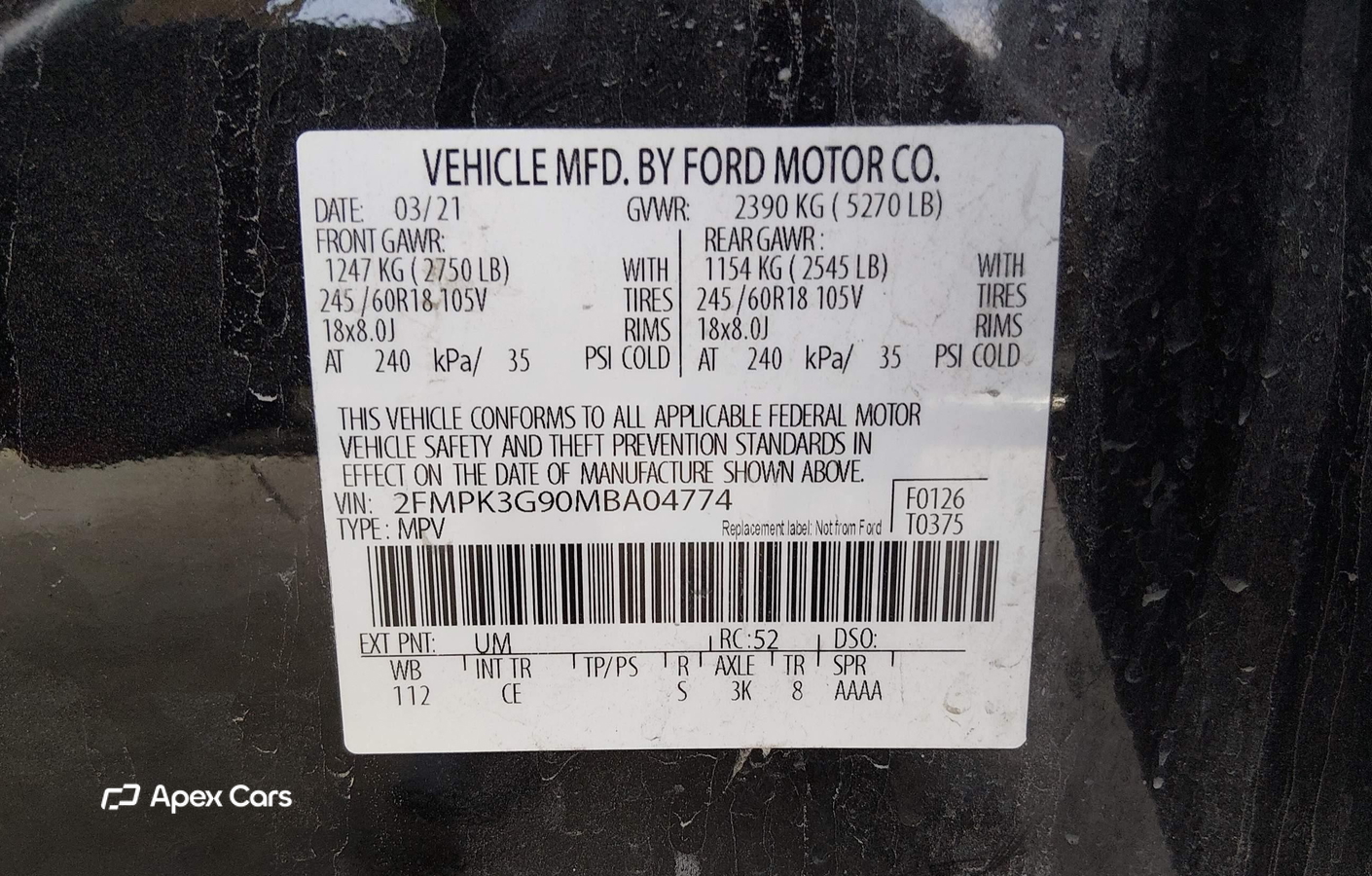 Ford Edge 2021