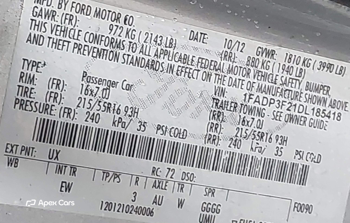 Ford Focus 2013