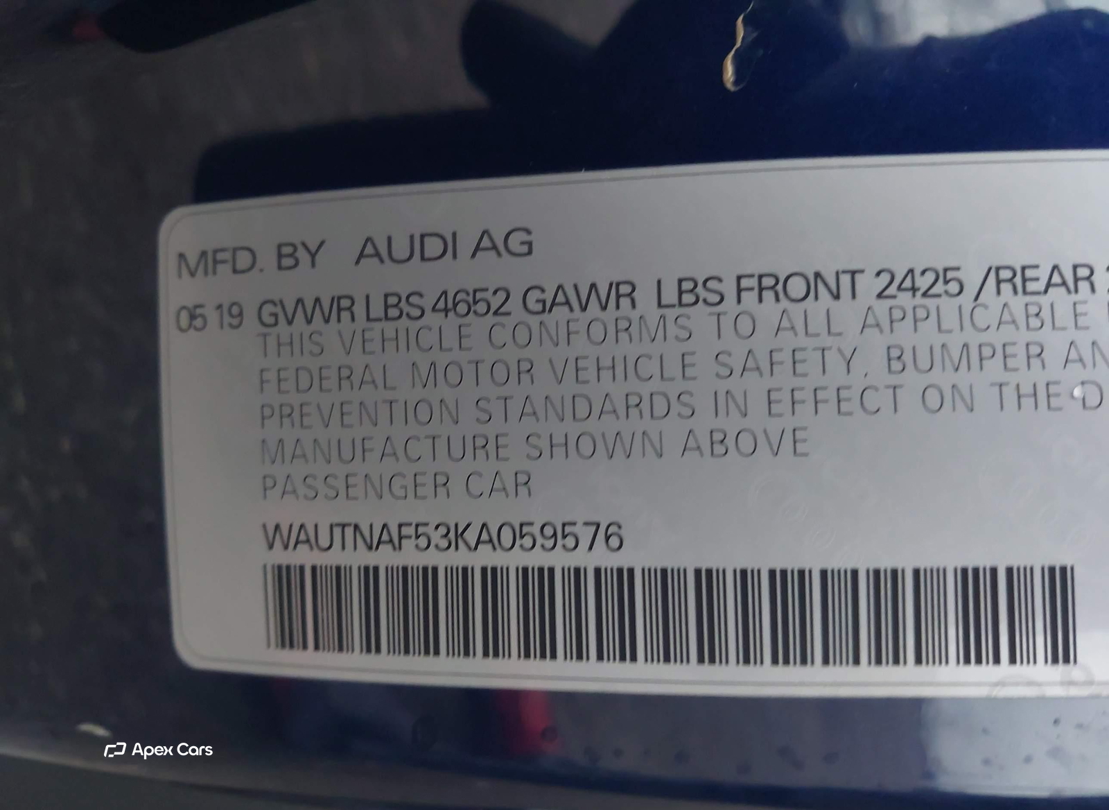 Audi A5 2019